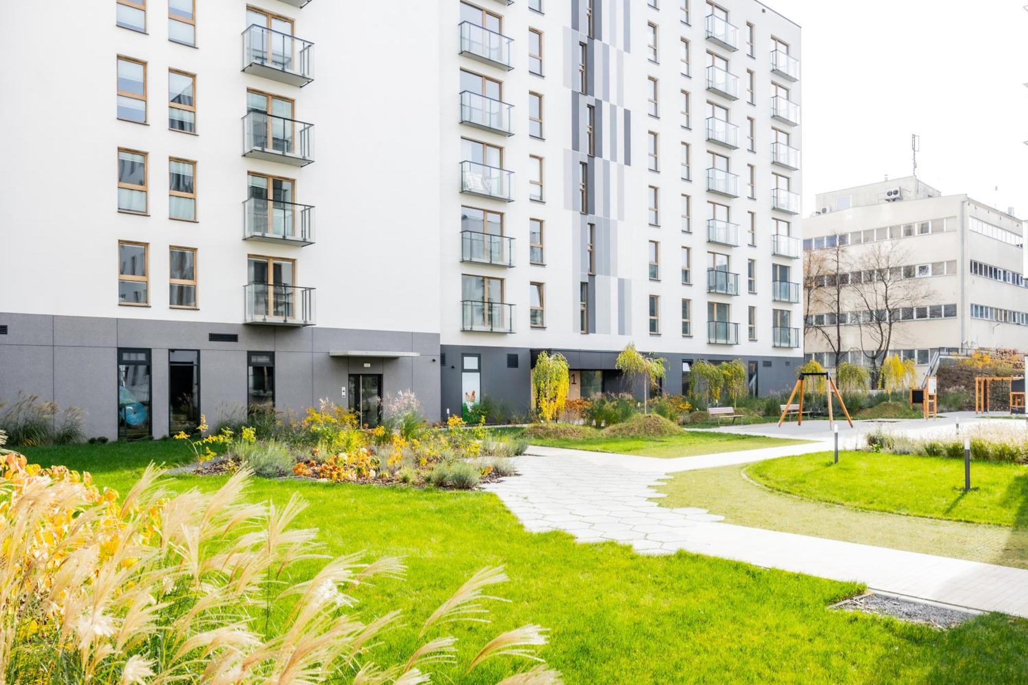 Aparthotel Mokotow Business Center By Noclegi Renters Varsavia Esterno foto