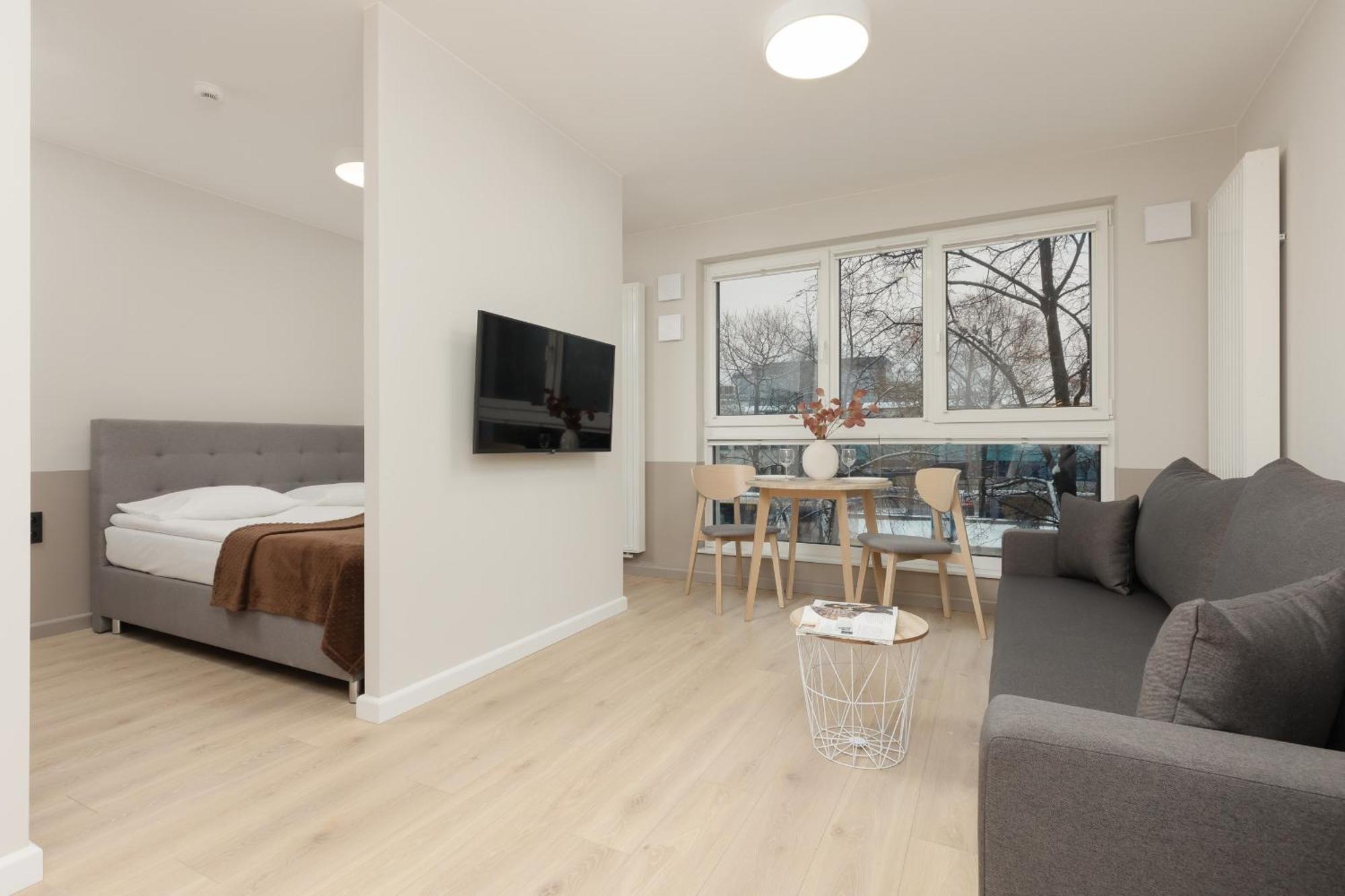 Aparthotel Mokotow Business Center By Noclegi Renters Varsavia Esterno foto
