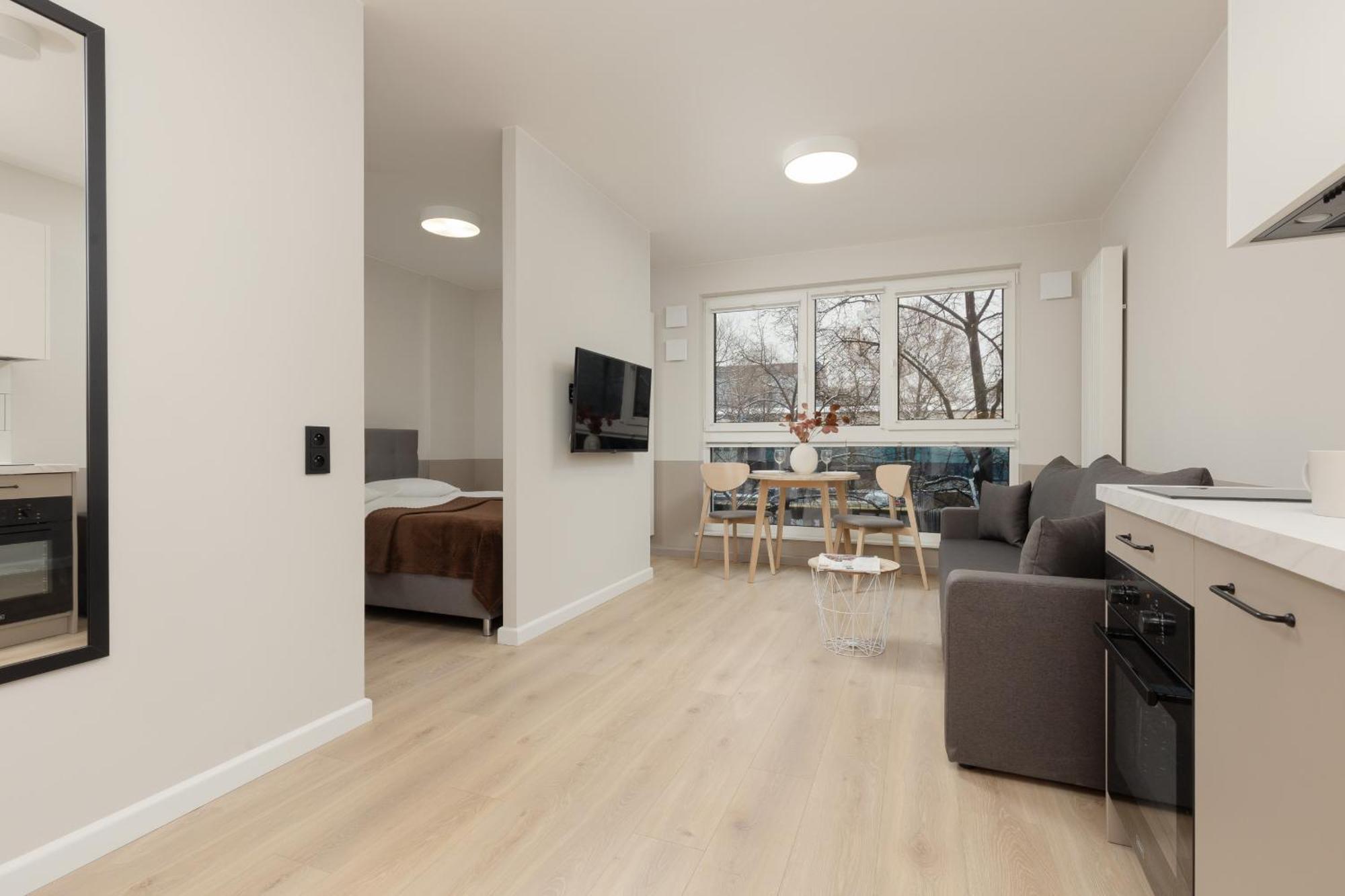 Aparthotel Mokotow Business Center By Noclegi Renters Varsavia Esterno foto